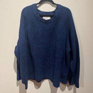 Abercrombie Blue Knit Sweater XXL